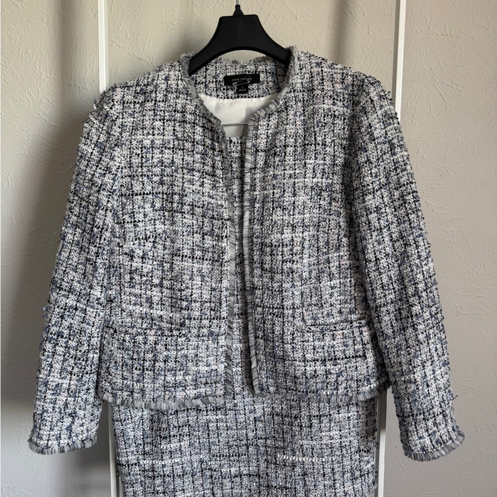 Ann Taylor Tweed Blazer